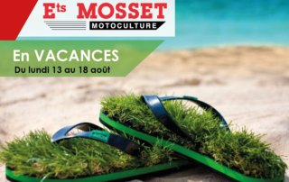 VACANCES ESTIVALES MOSSET