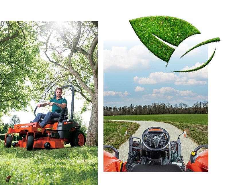 KUBOTA – Autoportées pour grandes surfaces de tonte KUBOTA - Autoportées pour grandes surfaces de tonte