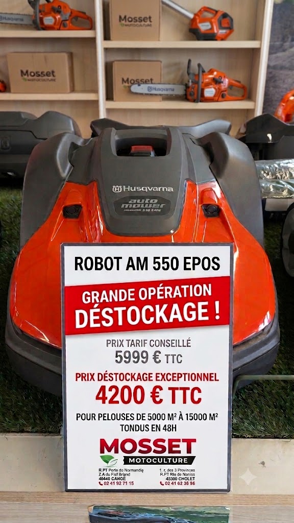 promo AM550epos Robot tondeuse - KR172E.A - Kress